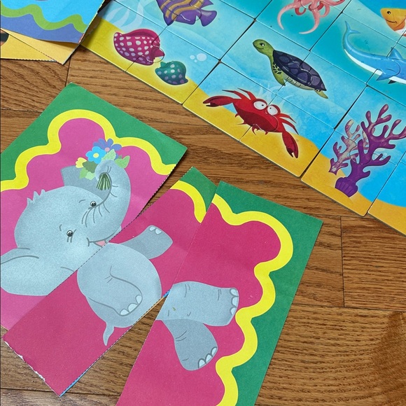 Colorful Puzzle Set for Kids - Picture 10 of 11